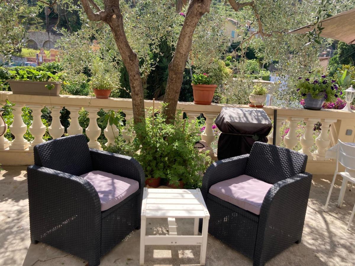Studio Villa La Cigale Avec Grande Terrasse Ментона Екстериор снимка