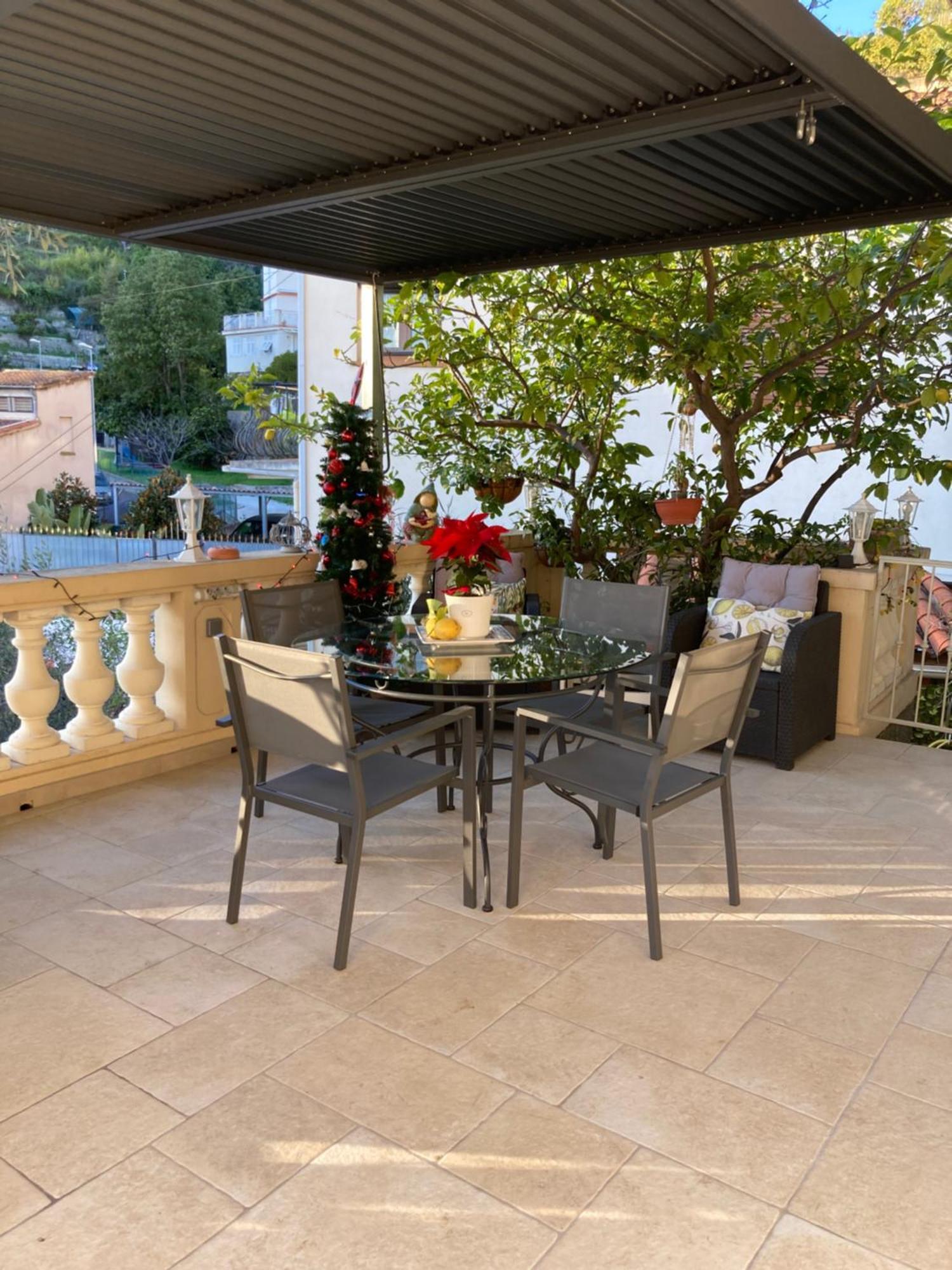 Studio Villa La Cigale Avec Grande Terrasse Ментона Екстериор снимка